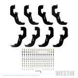 Westin 2019 Chevrolet Silverado/Sierra 1500 CC (5.5ft) PRO TRAXX 5 WTW Oval Nerf Step Bars - SS thumbnail 2