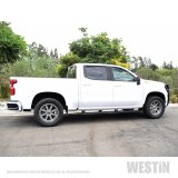 Westin 2019 Chevrolet Silverado/Sierra 1500 CC (5.5ft) PRO TRAXX 5 WTW Oval Nerf Step Bars - Black thumbnail 1