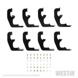 Westin 2019 Chevrolet Silverado/Sierra 1500 Double/CC Premier Oval Nerf Step Bar Mount Kit - Black thumbnail 1