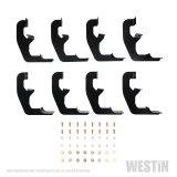 Westin 2019 Chevrolet Silverado/Sierra 1500 Double/CC Premier Oval Nerf Step Bar Mount Kit - Black thumbnail 3