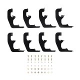 Westin 2019 Chevrolet Silverado/Sierra 1500 Double/CC Premier Oval Nerf Step Bar Mount Kit - Black thumbnail 5