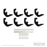 Westin 2019 Chevrolet Silverado/Sierra 1500 Double/CC Non LD Running Board Mount Kit - Black thumbnail 1
