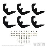 Westin 2019 Chevrolet Silverado/Sierra 1500 Double/CC Non LD Running Board Mount Kit - Black thumbnail 2