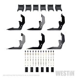 Westin 2019-2026 Chevrolet Silverado/Sierra 1500 Crew Cab R5 Nerf Step Bars - Black thumbnail 9