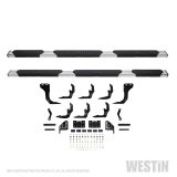 Westin 2019-2026 Chevrolet Silverado/Sierra 1500 Crew Cab (5.5ft) R5 Modular Nerf Step Bars - SS thumbnail 6