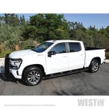 Westin 2019-2026 Chevrolet Silverado/Sierra 1500 Crew Cab (5.5ft) R5 Modular Nerf Step Bars - Black thumbnail 1