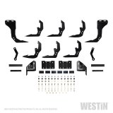 Westin 2019-2026 Chevrolet Silverado/Sierra 1500 Crew Cab (5.5ft) R5 Modular Nerf Step Bars - Black thumbnail 6