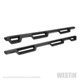 Westin 2019 Chevrolet Silverado/Sierra 1500 (5.5ft) Drop Wheel to Wheel Nerf Step Bars - Txt Black thumbnail 7