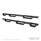 Westin 2019 Chevrolet Silverado/Sierra 1500 (5.5ft) Drop Wheel to Wheel Nerf Step Bars - Txt Black thumbnail 8
