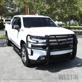 Westin 2019 Chevrolet Silverado 1500 HDX Grille Guard - Black thumbnail 1
