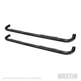 Westin 2019 Chevrolet Silverado/Sierra 1500 Crew Cab E-Series 3 Nerf Step Bars - Black thumbnail 1