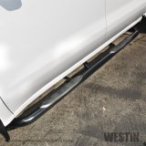 Westin 2019 Chevrolet Silverado/Sierra 1500 Crew Cab E-Series 3 Nerf Step Bars - Black thumbnail 9