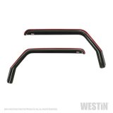 Westin 2018-2019 Jeep Wrangler JL In-Channel Wind Deflector 2pc - Smoke thumbnail 3