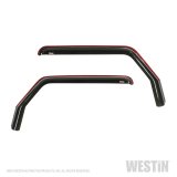 Westin 2018-2019 Jeep Wrangler JL In-Channel Wind Deflector 2pc - Smoke thumbnail 4