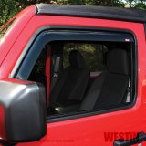 Westin 2018-2019 Jeep Wrangler JL In-Channel Wind Deflector 2pc - Smoke thumbnail 9