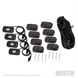 Westin LED Rock Light Kit - 07-18 Jeep Wrangler JK / 18-19 Jeep Wrangler JL - Black thumbnail 4
