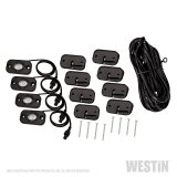 Westin LED Rock Light Kit - 07-18 Jeep Wrangler JK / 18-19 Jeep Wrangler JL - Black thumbnail 8