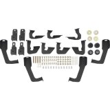 Westin/HDX 07-19 Chevrolet Silverado 2500 8ft Drop Wheel to Wheel Nerf Step Bars - Textured Black thumbnail 8