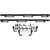 Westin/HDX 07-19 Chevrolet Silverado 2500 8ft Drop Wheel to Wheel Nerf Step Bars - Textured Black thumbnail 9