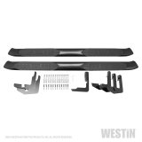 Westin 2019 Ram 1500 Crew Cab (Excl. 2019 Ram 1500 Classic) PRO TRAXX 5 Oval Nerf Step Bars - Black thumbnail 2