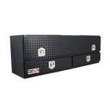 Westin/Brute High Cap 72in Stake Bed Contractor TopSider w/ Base Drawers - Textured Black thumbnail 3