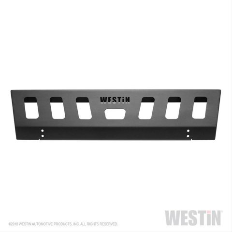 Westin 18-19 Jeep Wrangler JL Front Bumper Skid Plate - Textured Black thumbnail 6