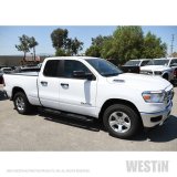 Westin 2019 Ram 1500 Quad Cab (Excl Classic) PRO TRAXX 5 Oval Nerf Step Bars - Black thumbnail 7