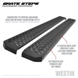 Westin Grate Steps Running Boards 75 in - Textured Black thumbnail 7