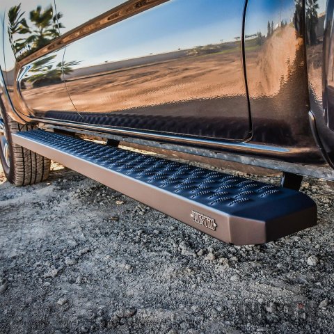 Westin Grate Steps Running Boards 79 in - Textured Black thumbnail 1