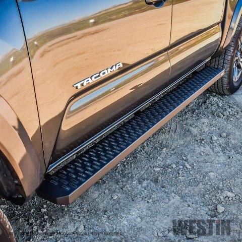 Westin Grate Steps Running Boards 79 in - Textured Black thumbnail 2
