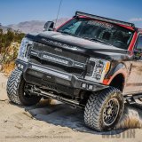 Westin Pro-Mod Front Bumpers for 2017-2022 F-250 SUPER DUTY, F-350 DUTY - 58-41175 Bumper, Pro-Mod, Fabricated, Steel, Black Textured Powdercoated, Ford, Each thumbnail 1