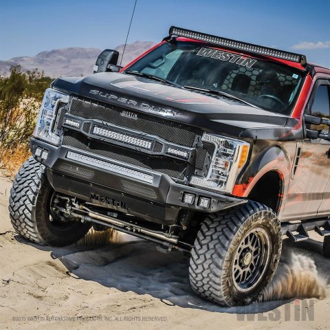 Westin 18-19 Ford F-250/350 Pro-Mod Skid Plate - Textured Black thumbnail 1