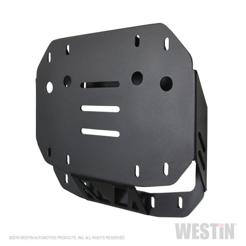 Westin 18-19 Jeep Wrangler JL WJ2 Spare Tire Relocator - Textured Black thumbnail 3