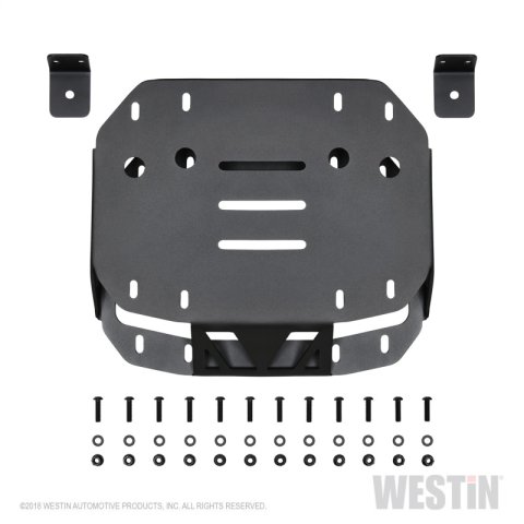 Westin 18-19 Jeep Wrangler JL WJ2 Spare Tire Relocator - Textured Black thumbnail 9