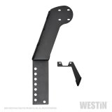 Westin 07-18 Jeep Wrangler JK WJ2 3rd Brakelight / RotoPax Combo Mount - Textured Black thumbnail 2