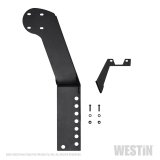 Westin 07-18 Jeep Wrangler JK WJ2 3rd Brakelight / RotoPax Combo Mount - Textured Black thumbnail 3