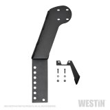 Westin 07-18 Jeep Wrangler JK WJ2 3rd Brakelight / RotoPax Combo Mount - Textured Black thumbnail 5