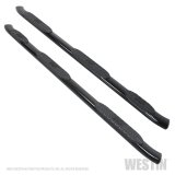 Westin 2019 Chevrolet Silverado Crew Cab w/ 6.5ft Bed PRO TRAXX 5 W2W Oval Nerf Step Bars - Black thumbnail 2