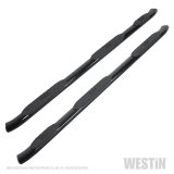 Westin 2019 Chevrolet Silverado Crew Cab w/ 6.5ft Bed PRO TRAXX 5 W2W Oval Nerf Step Bars - Black thumbnail 3