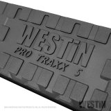 Westin 2019 Chevrolet Silverado Double Cab w/ 6.5in Bed PRO TRAXX 5 W2W Oval Nerf Step Bars - Black thumbnail 3
