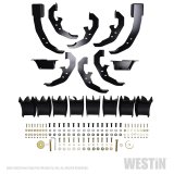 Westin 2019 Chevrolet Silverado Double Cab w/ 6.5in Bed PRO TRAXX 5 W2W Oval Nerf Step Bars - Black thumbnail 5