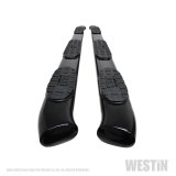 Westin 2019 Chevrolet Silverado Double Cab w/ 6.5in Bed PRO TRAXX 5 W2W Oval Nerf Step Bars - Black thumbnail 8