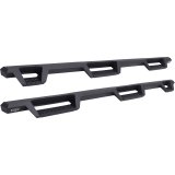 Westin 99-16 Ford F-250/350/450/550 CC (6.75ft Bed) HDX Drop Whl to Whl Nerf Step Bars - Text Blk thumbnail 4