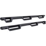 Westin 99-16 Ford F-250/350/450/550 CC (6.75ft Bed) HDX Drop Whl to Whl Nerf Step Bars - Text Blk thumbnail 5