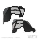 Westin 07-18 Jeep Wrangler JK Inner Fenders - Front - Textured Black thumbnail 9