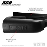 Westin SG6 Black Aluminum Running Boards 74.25 in thumbnail 3