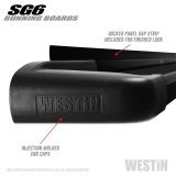 Westin SG6 Black Aluminum Running Boards 74.25 in thumbnail 8