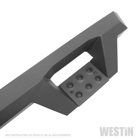 Westin/HDX 09-18 Dodge/Ram 1500 Crew Cab (5.5ft Bed) Drop Wheel to Wheel Nerf Step Bars - Txt Black thumbnail 8