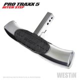 Westin PRO TRAXX 5 Hitch Step 27in Step 2in Receiver - Stainless Steel thumbnail 1