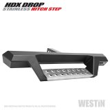 Westin HDX Stainless Drop Hitch Step 34in Step 2in Receiver - Textured Black thumbnail 1